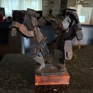 Abstract Dancing Figures Sculpture